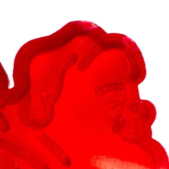 Vintage Red Loma Ft. Worth Plastic Cookie Cutter - Picture 2 of 4